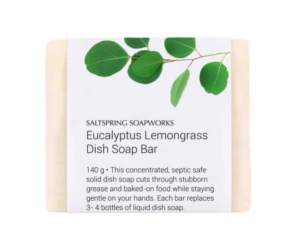 Eucalyptus Lemongrass Solid Dish Soap